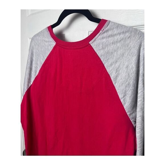 Cuddl Duds Women's Christmas Pajamas Long Sleeve Pant Set Size XL Red Gray - Picture 6 of 12